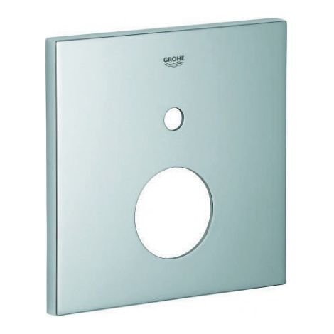 GROHE Rosace 48435 carrée pour EMH-FMS avec inverseur 2 voies chrome, 48435000 (1/3)