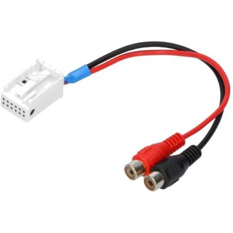 Cable Autoradio Adaptateur RCA compatible avec BMW 3 E90 changeur CD usine (1/2)