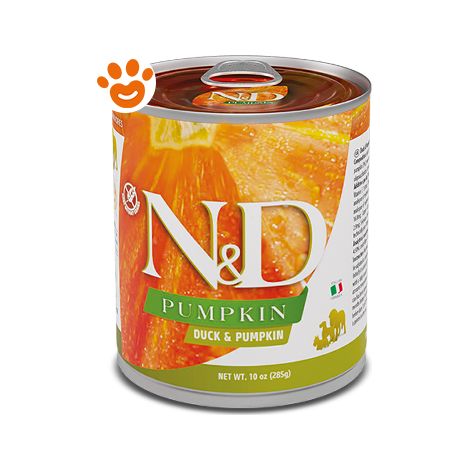 Farmina Dog N&D Pumpkin Adult Anatra e Zucca - Farmina Dog N&D Pumpkin Adult Anatra e Zucca - Lattina Da 285 Gr