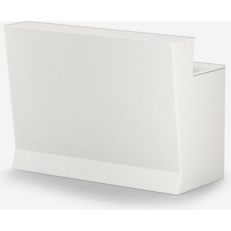 Bancone bar modulare in polietilene di design Marvy 150 - Bianco (1/3)