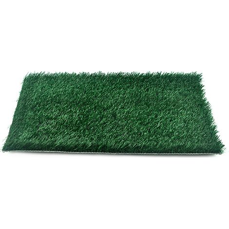 Tapis d'entraînement pour chiots en gazon artificiel, tapis de porte en gazon, tapis de sol pour animaux de compagnie (1/5)