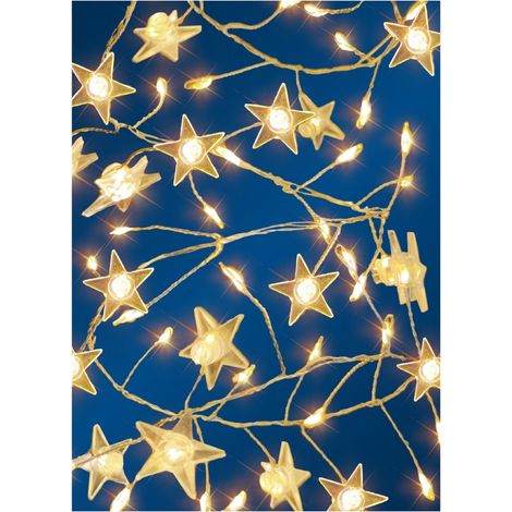 TrendLine Lichterkette Kunststoff 2 m L transparent Lichterkette