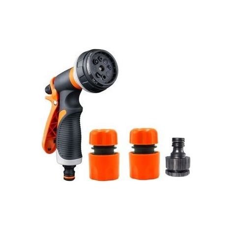 Pistolet Arrosage, Pistolet d'Arrosage Pistolet Arrosoir Jardin Embout Tuyau d'Arrosage pour Arroser les Plantes ou les Pelouses Nettoyer les Fenêtres Tuyau (1/2)