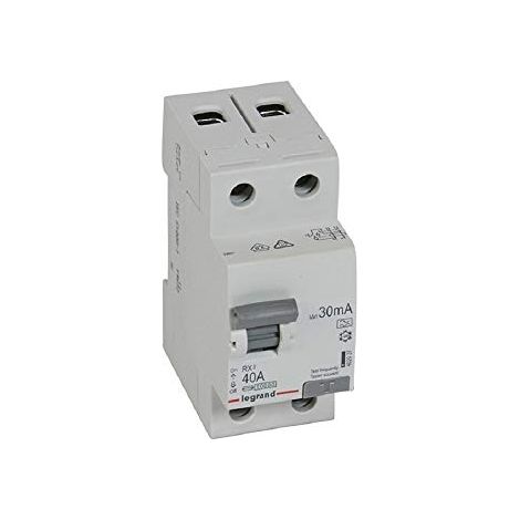Interruptor diferencial Legrand rx3 40A 30mA tipo A