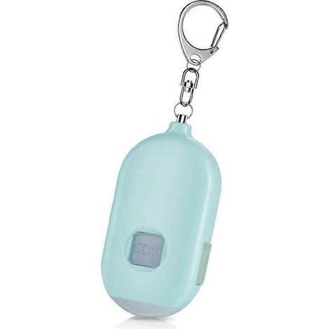 Alarme sonore d'urgence rechargeable, sirène personnelle d'urgence puissante de 130 dB avec lumière LED, pour femmes, enfants, personnes âgées, etc. (1/5)