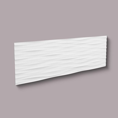 3d wall panel NMC WAVE ARSTYL Noel Marquet Wall panel Deco element contemporary design white 0,43 m2 (1/5)
