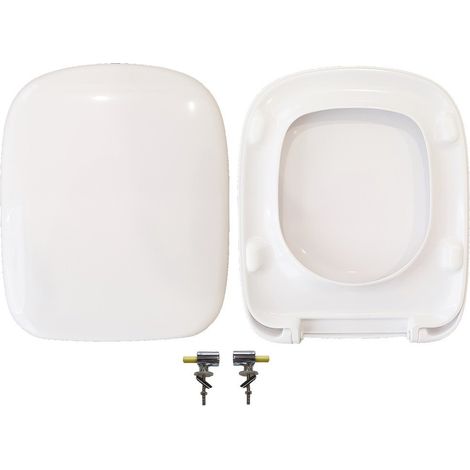 Copriwater Fantasia 2 Pozzi Ginori Geberit termoindurente bianco Soft Close Originale (1/4)