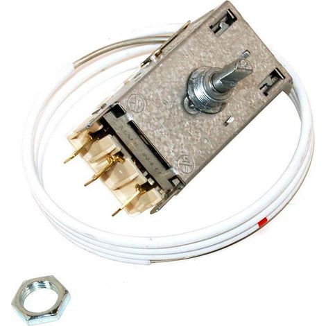 Ersatzteil - Originalthermostat -  - IGNIS, WHIRLPOOL, LADEN, BAUKNECHT, ARTHUR MARTIN ELECTROLUX, VEDETTE, ZANUSSI, ELECTROLUX, BRANDT, CANDY, FAURE, ROSIERES, NEFF, AEG, THOMSON, JUNO, IBERNA