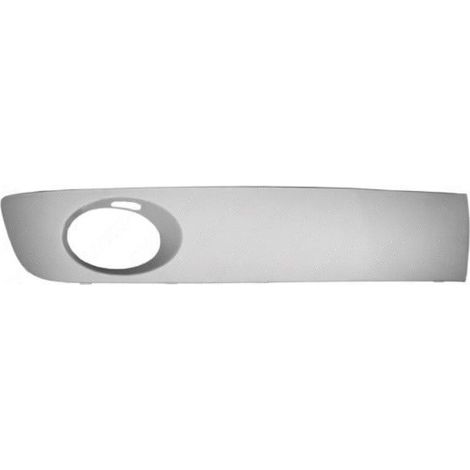 Grille de pare-choc avant droite gris clair avec trou pour anti-brouillard Volkswagen Transporter T5 phase 2 2010-2015