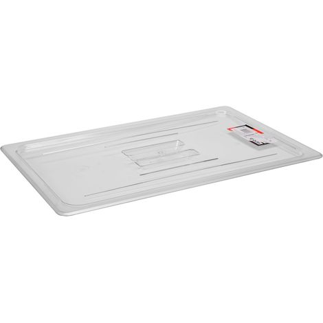 Tapa para recipiente gastronómico - GN 1/1 - policarbonato - YG-00434 (1/4)