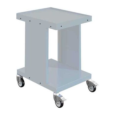 Carrello da lavoro grigio chiaro - 1 piano - Carico max 150 kg - W020070020-GC
