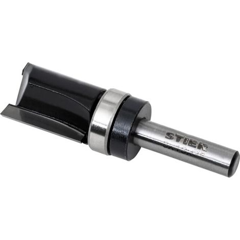 Fraise à affleurer STIER avec roulement à billes de démarrage 8 mm D 19 mm NL 25 mm (1/5)