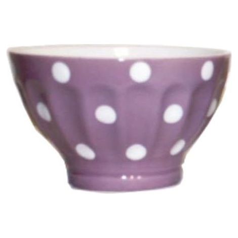 Cuenco de porcelana con puntos, 13 cm, Borella