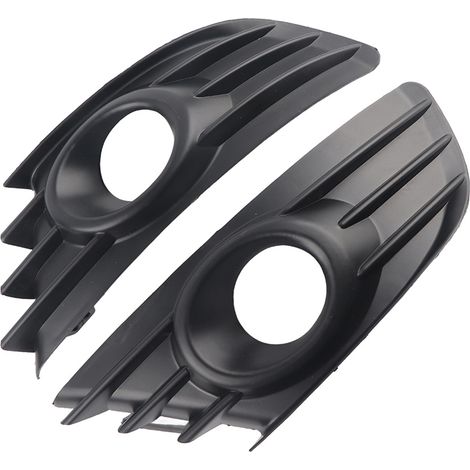 Paar schwarze Nebelscheinwerfergitter für Citroën C4 2004-2008