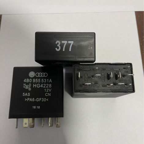 Volkswagen Passat, Lingyu, Bora, Audi wiper relay 4B0955531A, Volkswagen relay no. 377