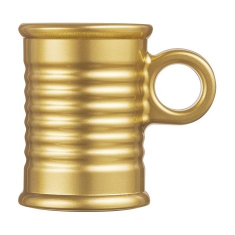 TASSE À CAFÉ EN VERRE CONSERVE GOLD - 9 CL