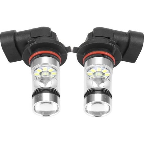 Set 2 becuri LED 9006/HB4 100W alb, 6000K, 20 cipur Samsung 2323 (1/5)