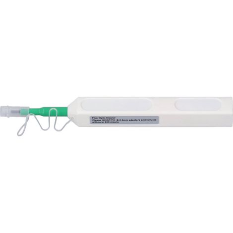 Stylo de Nettoyage à Fibre Optique avec Alarme Sonore, pour Connecteurs SC/FC/ST/LC, Faible Perte 180° (1/5)