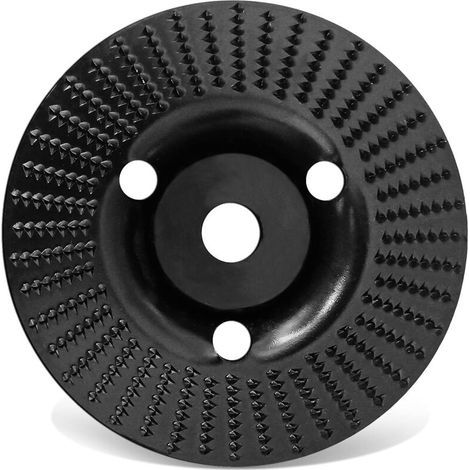 Lntyq Disque de râpe 125mm Disque de coupe du bois 125 mm pour meuleuse d'angle Disque sur bois pour meuleuse d'angle (1/5)