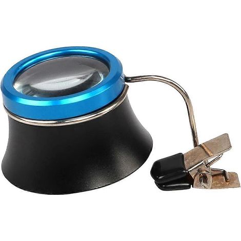 Loupe à clipser sur lunettes, loupe d'horloger x20 pour bijoutier, outil de réparation de montres et de bijoux (1/5)