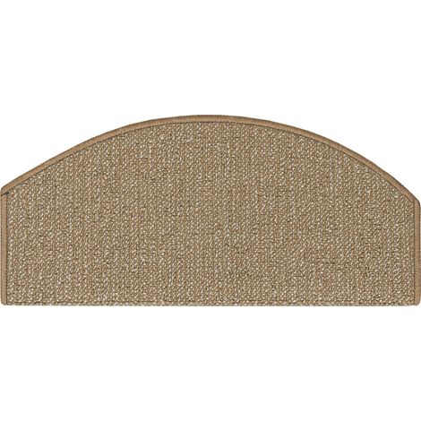 Tappeto Copri Gradini Salva Scalino Scala Adesivo Antiscivolo 100% Made in Italy - Beige