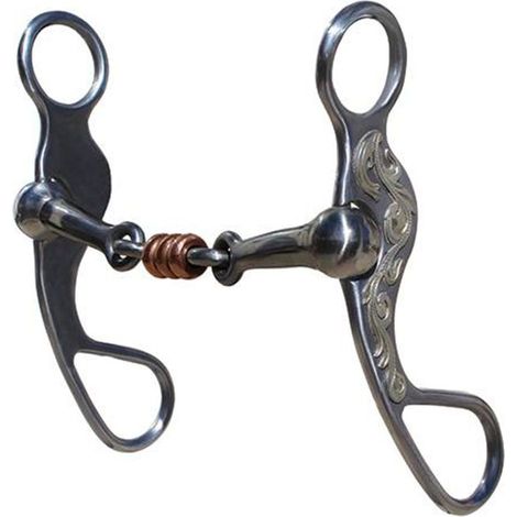 Morso americano per cavalli AV Santa Rosa dog bone roller