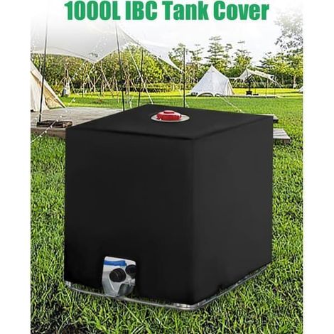 Vattentankskydd, 420D présenning IBC-tankskydd 1000L vattentätt - 116x100x120 cm