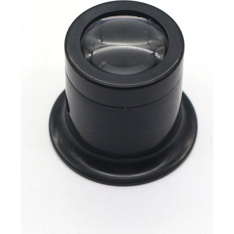 BEBUSINGOTO Lupa de relojero, ocular, lupa de reparación de relojes de joyero, herramienta de reparación monocular, lupa de relojero de 10x (1/4)