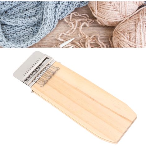 [Mini-Webstuhl] Speedweave-Set mit 12 Haken – DIY-Reparaturwerkzeug, tragbar, zur Reparatur von Löchern in Kleidung und Stoffen (1/5)