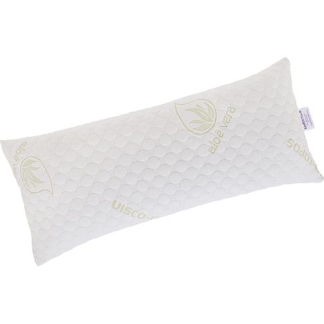 Todocama - Cuscino viscoelastico a fiocchi 90 cm bianco (1/4)