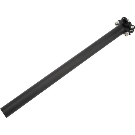 Tige de selle carbone 27,2 mm légère pour vélo, tube de selle 400 mm, remplacement léger et performant.