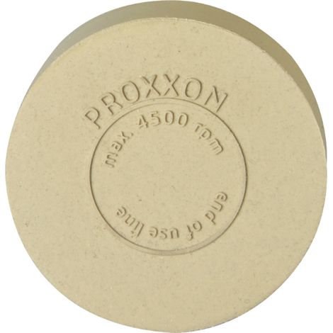 Proxxon Radierscheibe ø 50 mm, entfernt Klebereste, Folie (1/2)