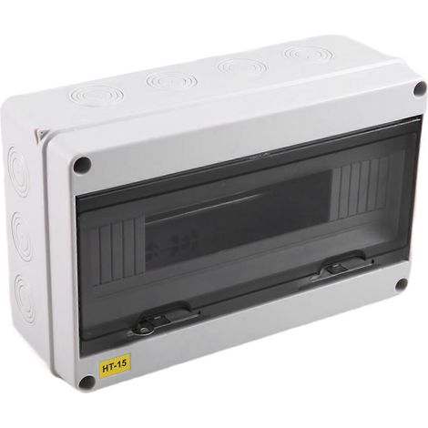 Boîte de jonction série HT 15 voies PC IP65 étanche pour la distribution électrique extérieure avec disjoncteur et verrouillage (1/5)