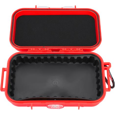 Étui de rangement étanche et antichoc pour la survie en extérieur (rouge) (1/5)