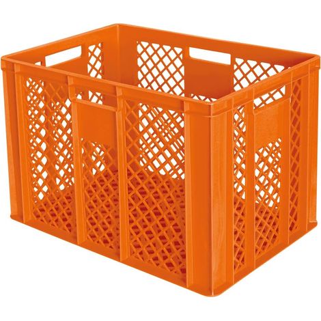 BRB 30 Eurobehälter / Bäckerkiste, LxBxH 600x400x410 mm, Palettenware (orange)