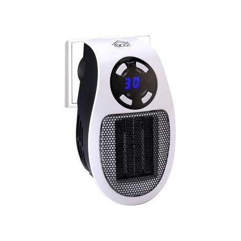 Radiador eléctrico DCG Eltronic PTC04 blanco 500 W compacto
