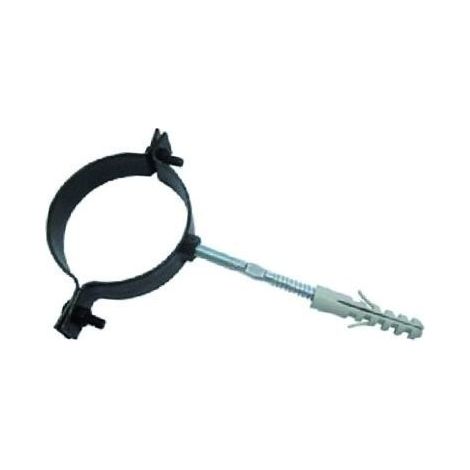 Collier pour fumisterie noir mat – 8 cm pour tuyaux de poêle – Conforme aux normes CE – Garantie 24 mois – Blinky