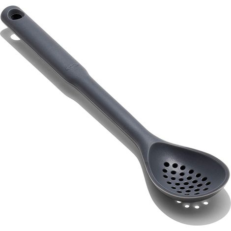 1 Écumoire, Silicone, Thermorésistant, Antiadhésif, Manche Ergonomique, Cuisine