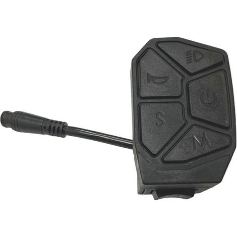 Boutons de commande 7 en 1 pour trottinette électrique iScooter IX3IX4 et IX7 Pro - Pièces de rechange noires (1/5)