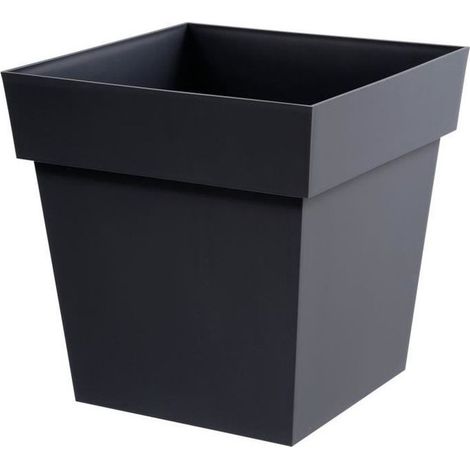 Vaso Toscana Quadrato 38 Litri - 13627 G Ant Col Gris Antracite