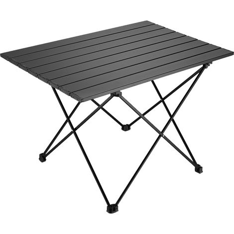 Mesa de camping plegable ultraligera y portátil con bolsa de transporte, ideal para exteriores, camping, picnics, senderismo y pesca (41 x 35 x 29 cm)