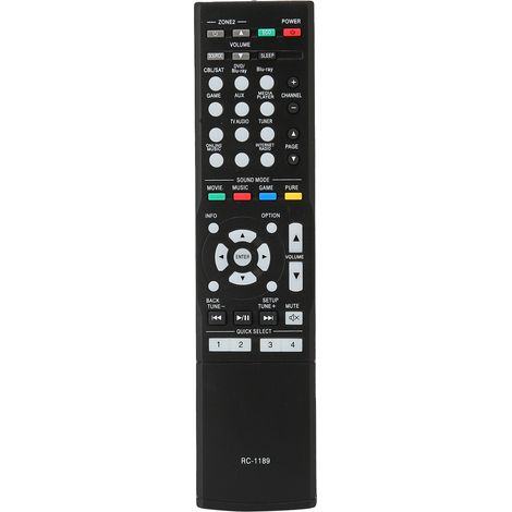 Télécommande pour amplificateur audio-vidéo Denon AVRS720W, AVRS700W, RC1181, AVRS710W, AVRX1100W et AVRX1200W (1/5)