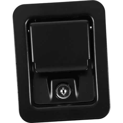 Serrure de surface avec loquet métallique pour camping-car (1/5)