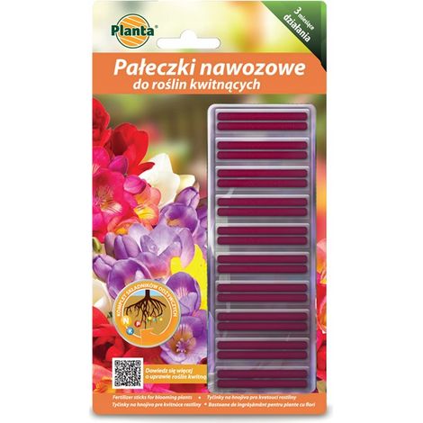 Planta Düngerstäbchen für blühende Pflanzen, 20 Stück