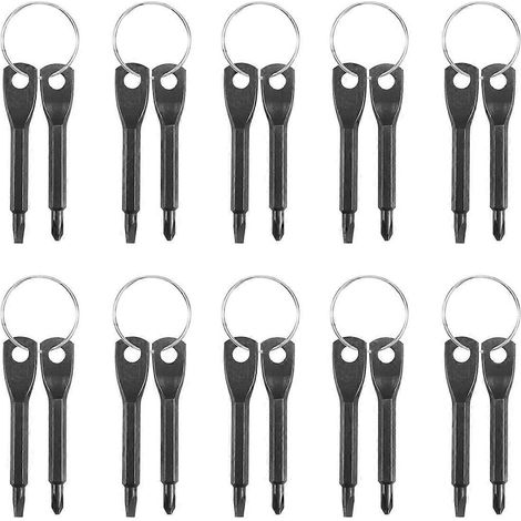 Ensemble de 10 tournevis portables multifonctions EDC pour l'extérieur (1/5)