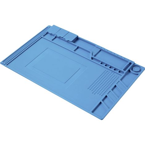TRU COMPONENTS Silikon-Werkzeugunterlage (L x B x H) 450 x 300 x 12 mm 1 St. (1/4)