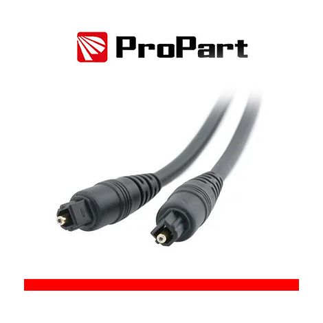 Cavo Fibra Ottica Toslink High Quality 5m Nero