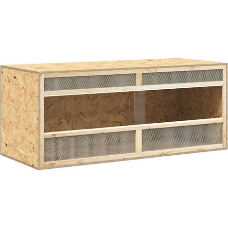 Maison Exclusive - Terrario in Legno Multistrato 120x50x50 cm