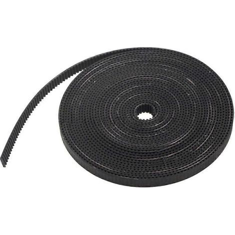 2m 2GT 6mm Rubber Timing Belt + 2pcs 20T Tooth 5mm Gear Pulley-- (1/4)