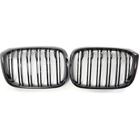 Parrilla de doble línea para BMW X3 X4 G01 G02 G08 2018-2021 Izquierda 51712462817 Derecha 51712462818 Parrilla central (1/5)